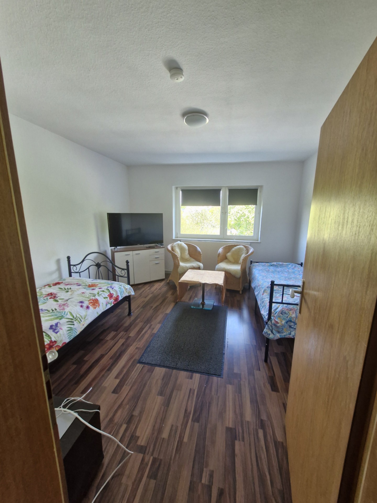 Monteurwohnung 1 Solingen – Zimmer mit Einzelbetten