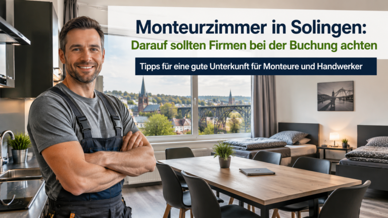 Tipps Monteurzimmer Buchungen Solingen